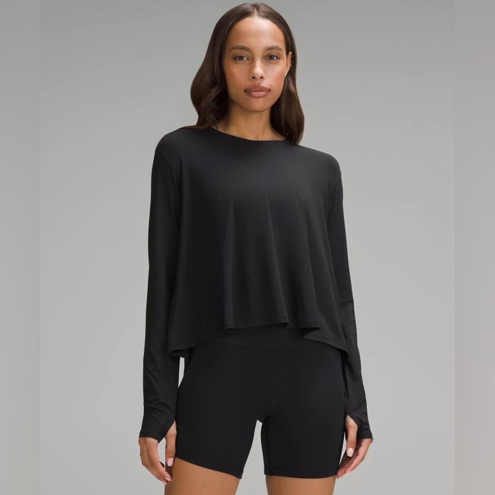 Lululemon All Yours black long-sleeve shirt